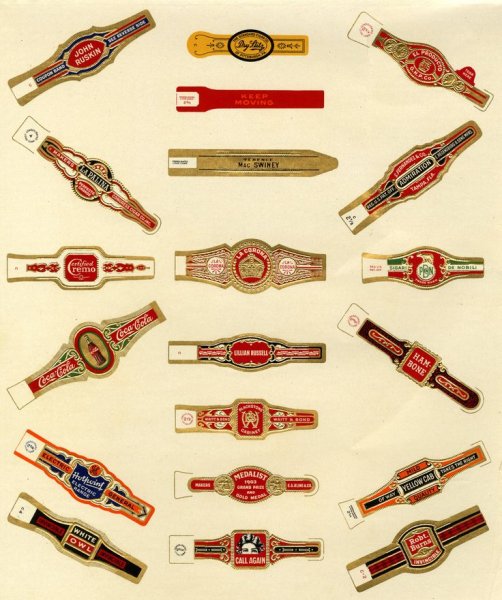 Сигарные этикетки