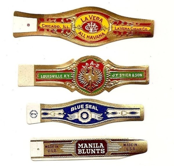Этикетки на кубинские сигары