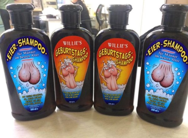 Красивая надпись шампунь