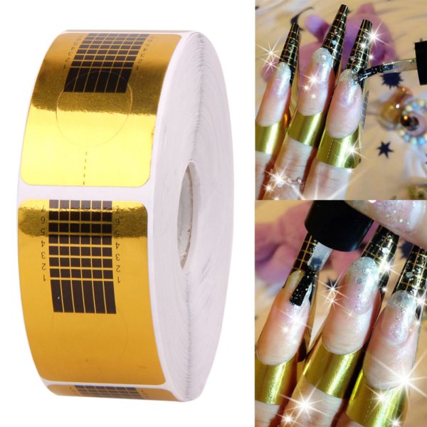 Наращение ногтей на формах