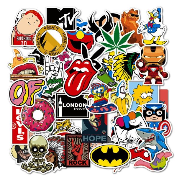 Наклейки на скейтборд