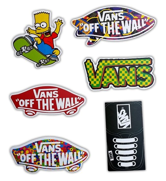 Наклейки vans off the Wall