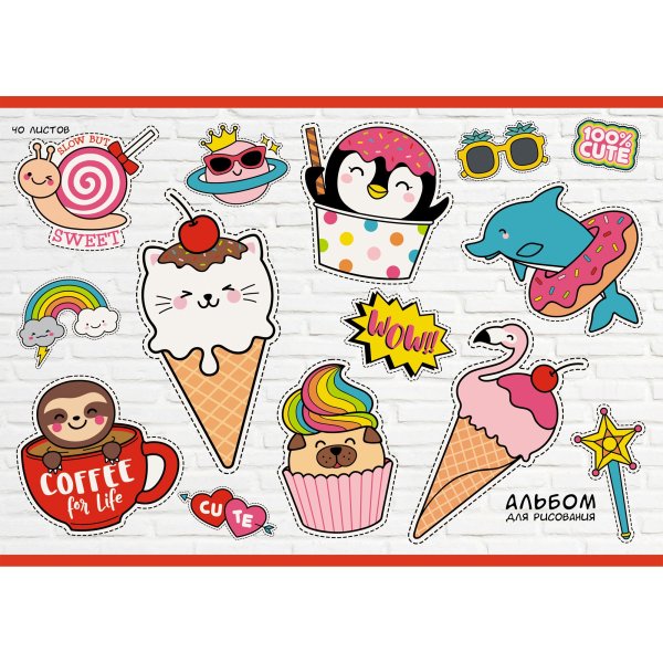 Модные наклейки