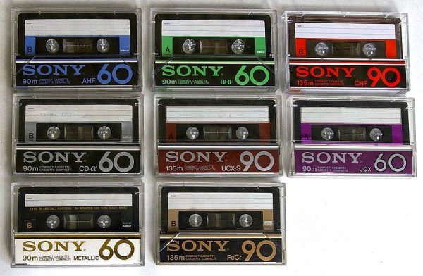 Вкладыши аудиокассет Sonny