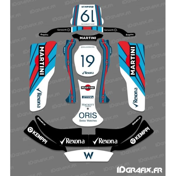 Размеры наклеек на картинг