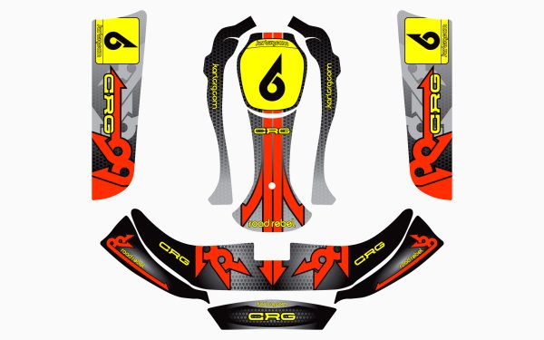 Birel Art наклейки