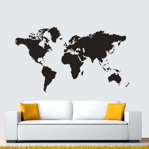 Материки на стену