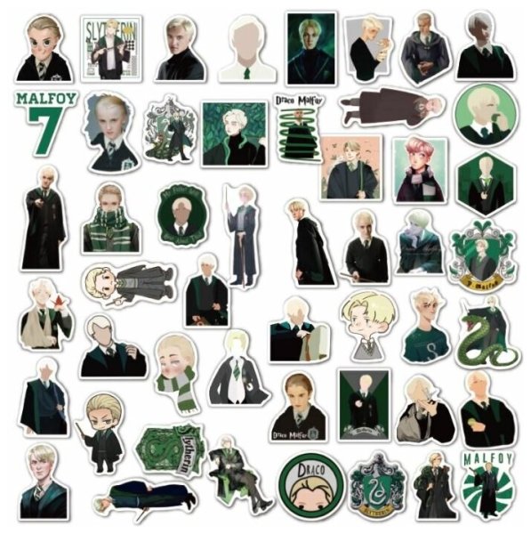 Наклейки Гарри Поттер Драко Малфой