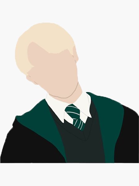 Наклейки Слизерин Драко Малфой