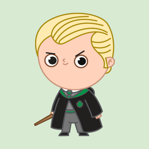 Наклейки Гарри Поттер Драко Малфой