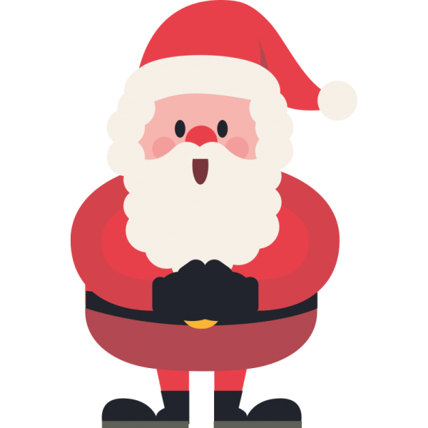 Дед Мороз стикер