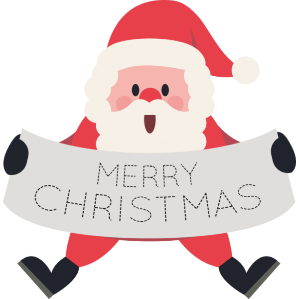 Дед Мороз стикер