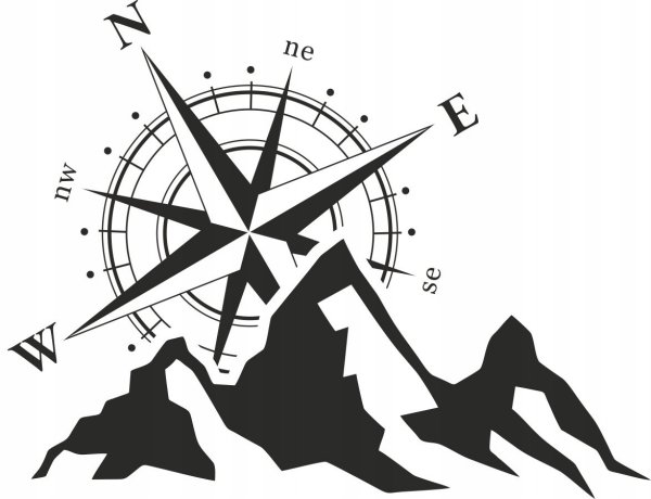 Роза ветров логотип