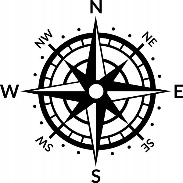Компас роза ветров