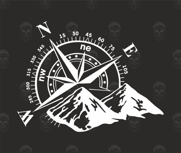 Компас эмблема