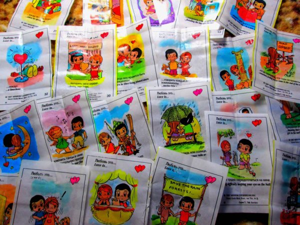 Коллекция лав ИС вкладыши