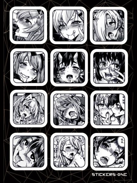 Наклейки аниме