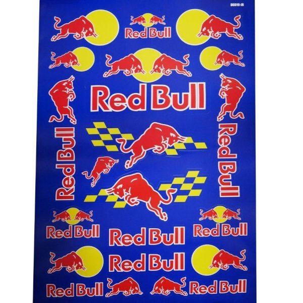 Red bull этикетка