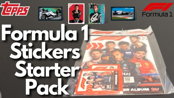 Topps Formula 1 2021 наклейки