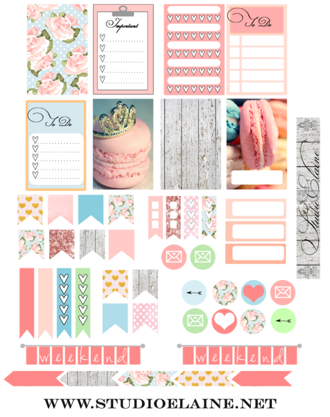 Стикеры для ежедневника