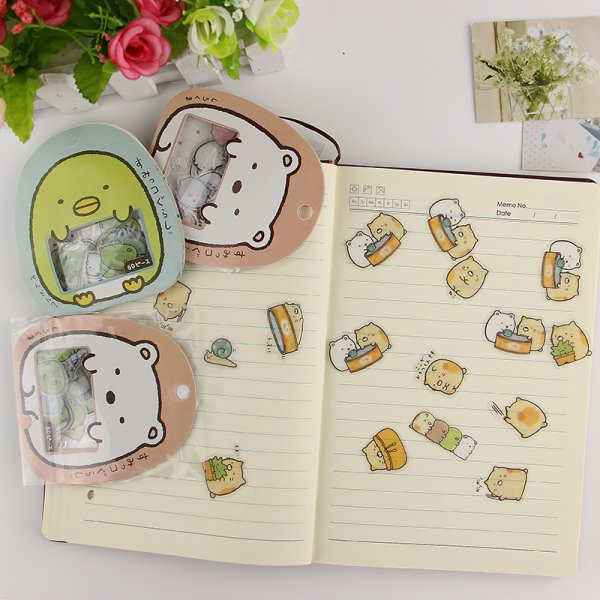 Милые наклейки для блокнота