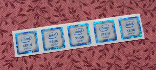 Наклейка логотип Intel Core i7