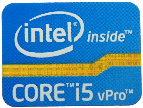 Intel Core i5 наклейка 7 Gen