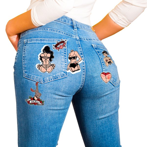 Термоаппликации на джинсы