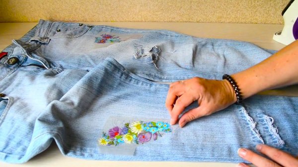 Термонаклейки на джинсы