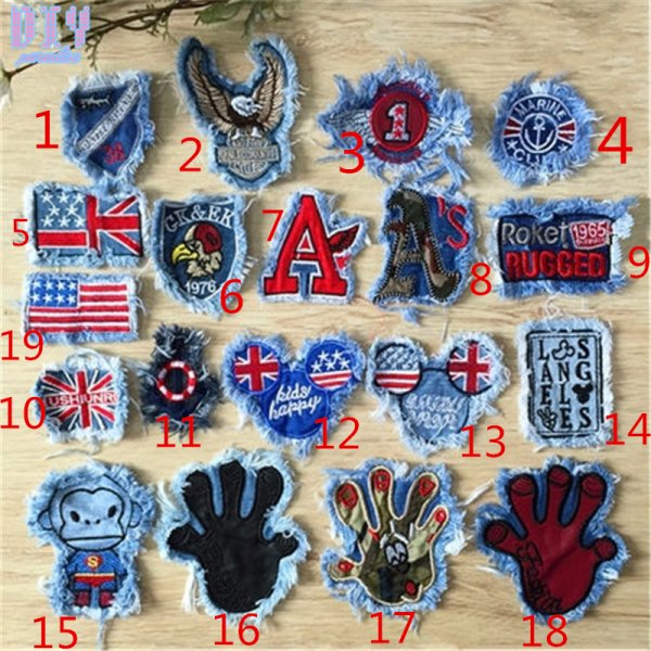 Нашивки на джинсы