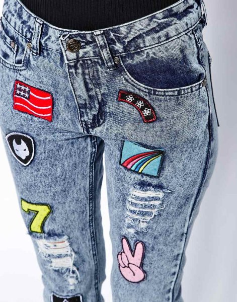Нашивки на джинсы