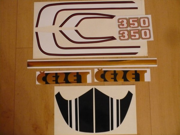 Наклейки Чезет 350 472.5