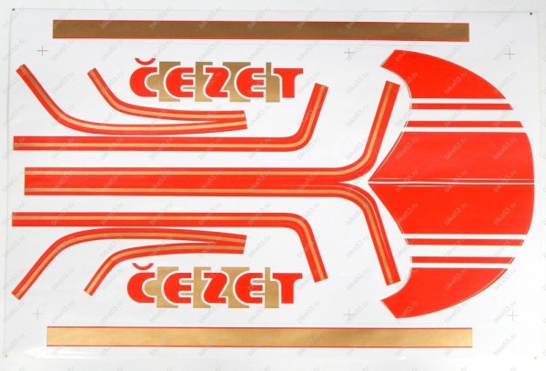 Наклейки Чезет 472