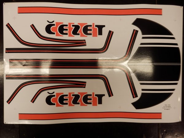 Cezet 350 наклейки