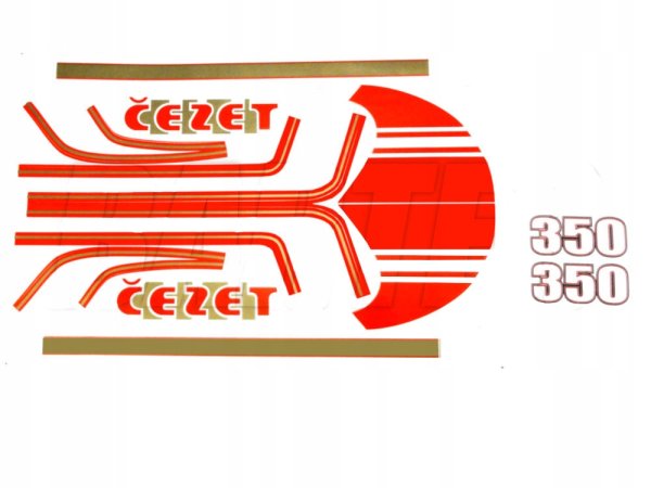 Наклейки Чезет 472.6