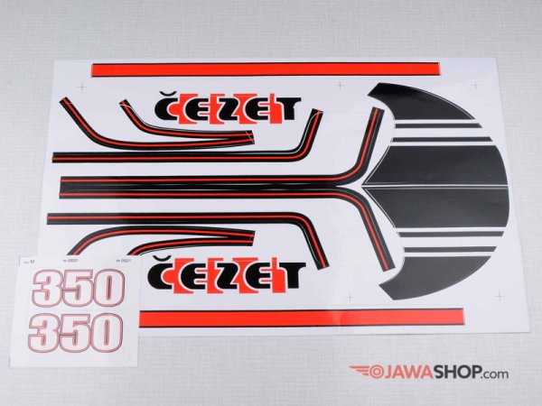 Cezet 350 наклейки