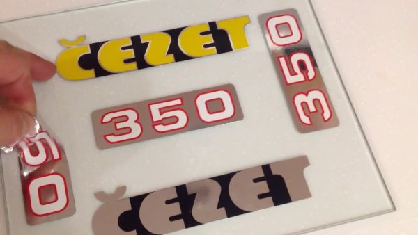 Наклейки Чезет 350 472.5