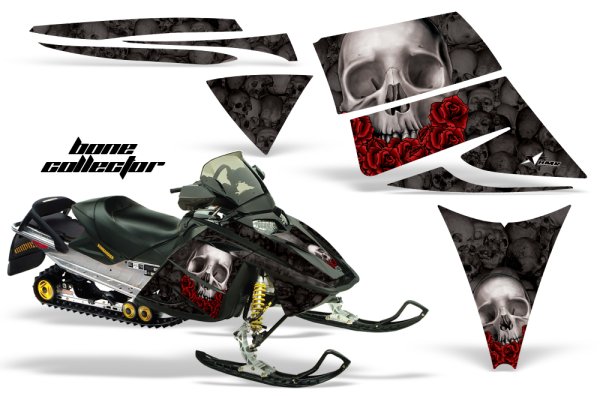 Наклейки Ski-Doo Freeride Skulls