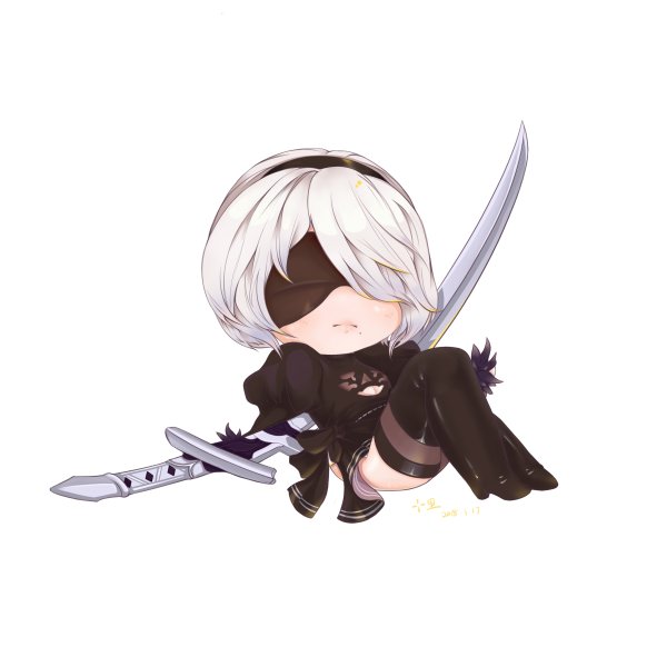 2b NIER Automata Чиби