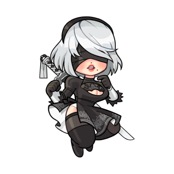 2b NIER Automata Чиби