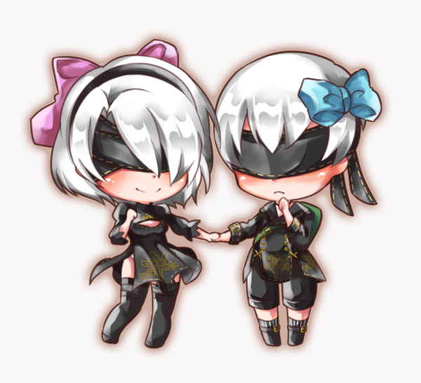 NIER Automata Chibi 2 b
