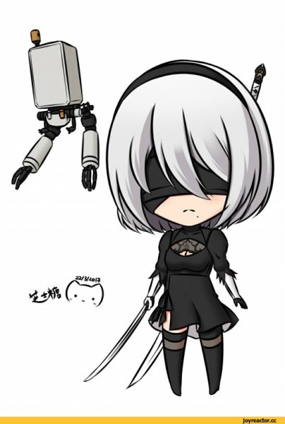 2b NIER Стикеры