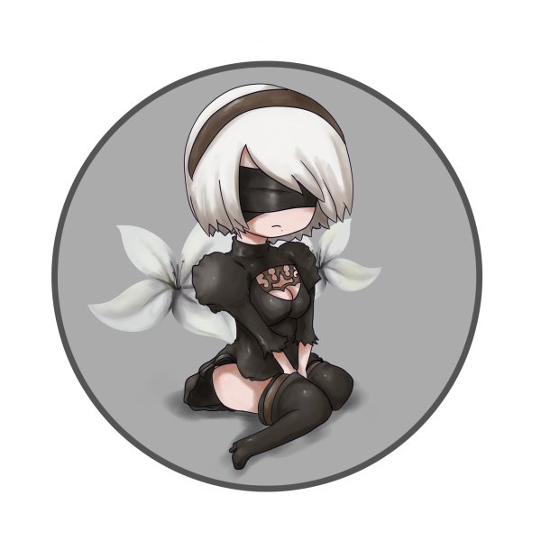 2b NIER Automata Чиби