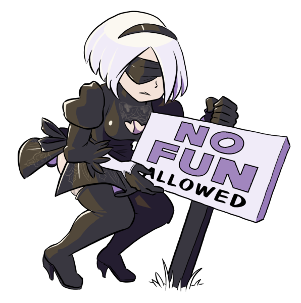 NIER Automata Стикеры