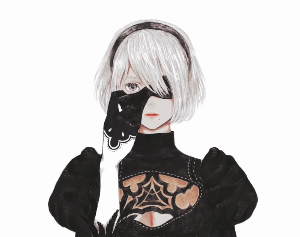 NIER Automata ахегао