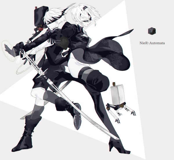 NIER Automata Black pod