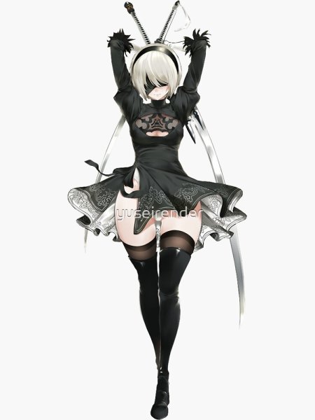 NIER Automata 2b рост