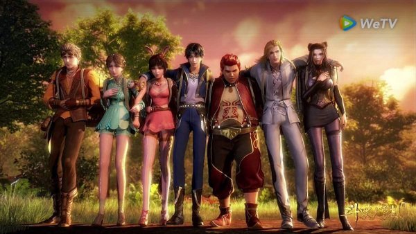 Боевой Континент аниме