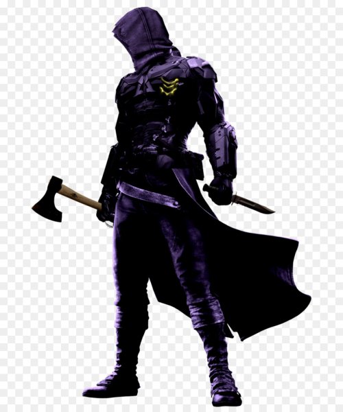 Ассасин в фиолетовой одежде