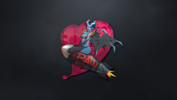 Queen of Pain наклейка КС го